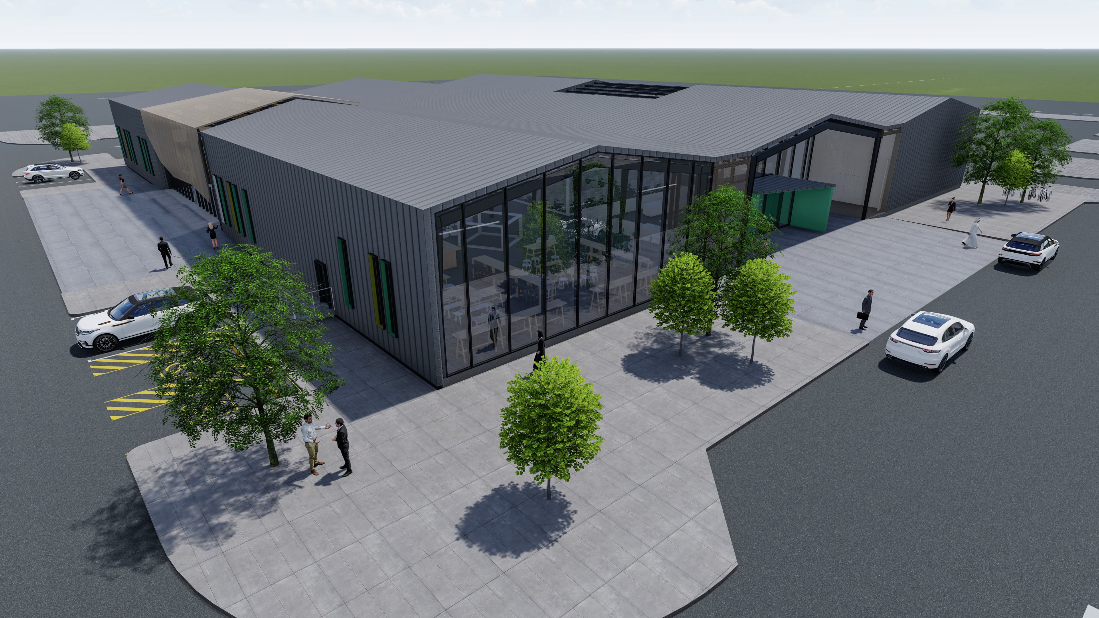 BIM modeling for automotive facility by Capital Engineering Consultancy