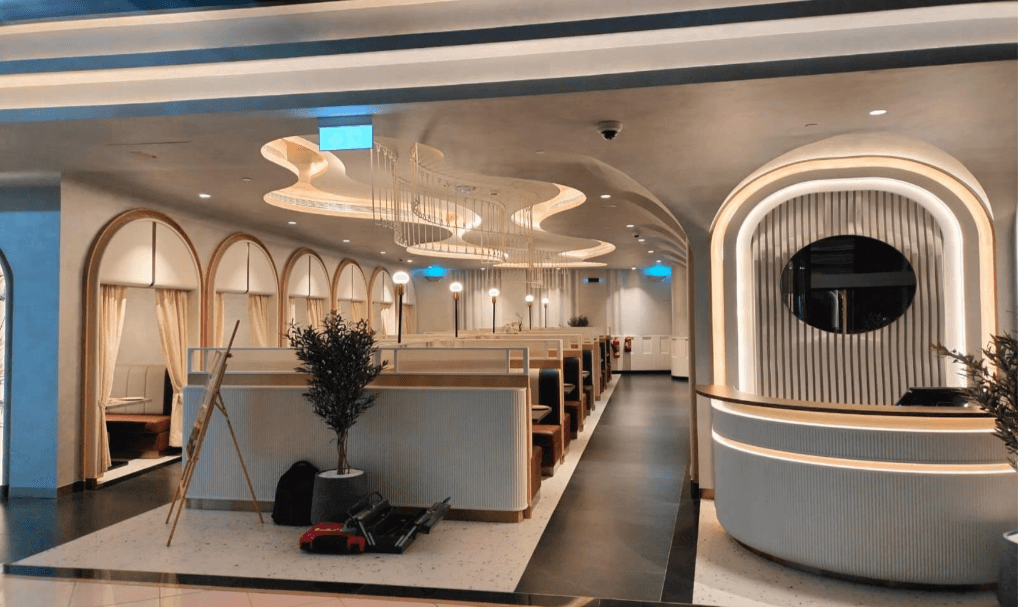 Gazebo Marina Mall fitout project by Capital Engineering Consultancy