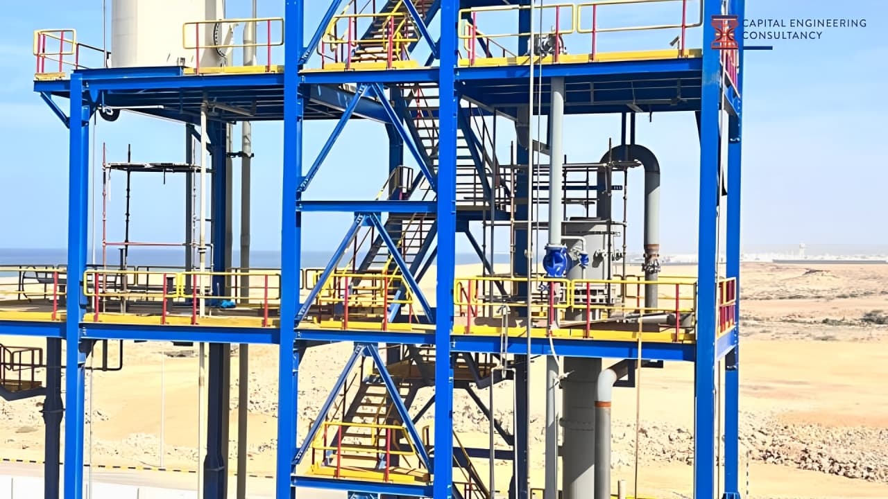 Chlor-Alkali Chemical Plant MEP design project by Capital Engineering Consultancy
